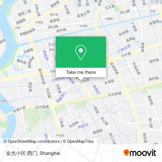 金光小区-西门 map