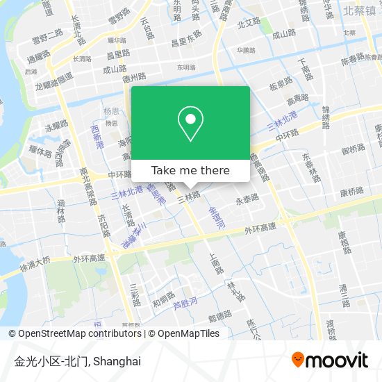 金光小区-北门 map