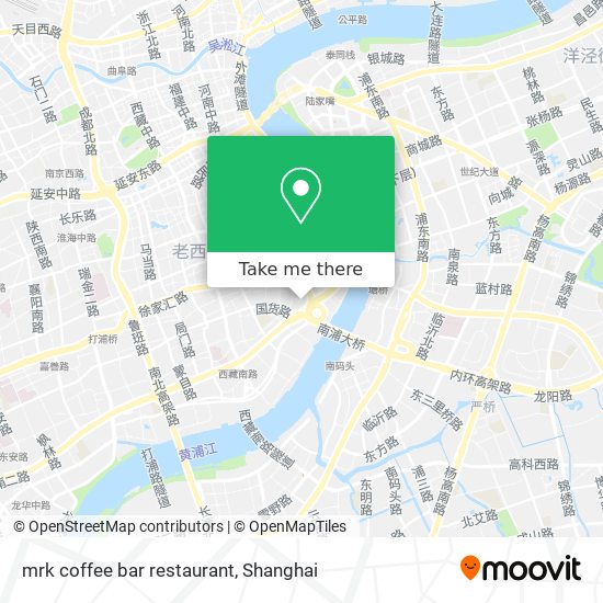 mrk coffee bar restaurant map