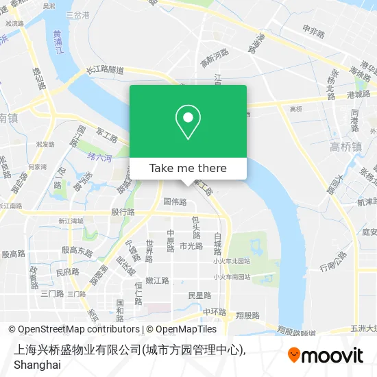 上海兴桥盛物业有限公司(城市方园管理中心) map