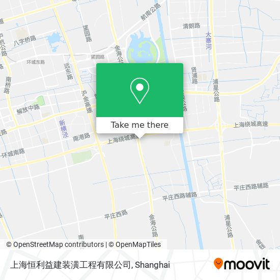 上海恒利益建装潢工程有限公司 map