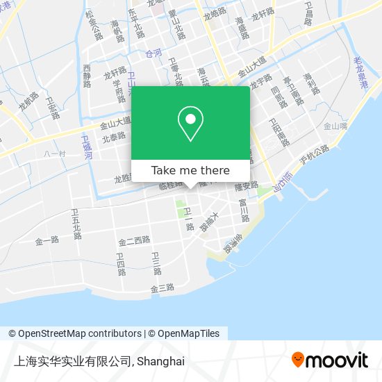 上海实华实业有限公司 map