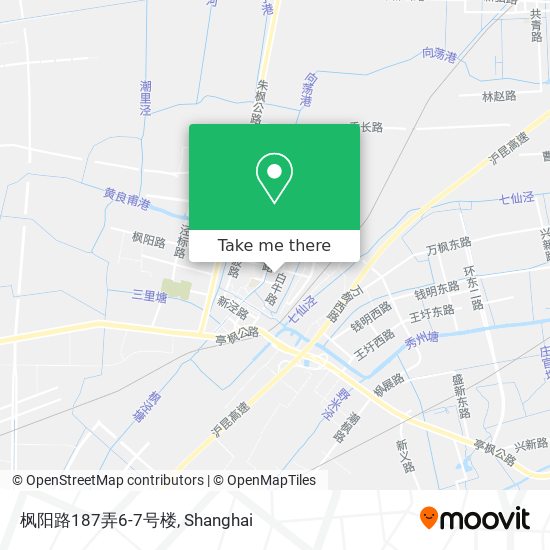 枫阳路187弄6-7号楼 map