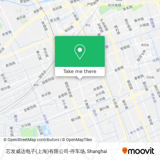 芯发威达电子(上海)有限公司-停车场 map