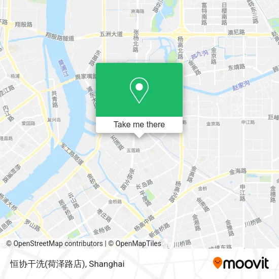 恒协干洗(荷泽路店) map