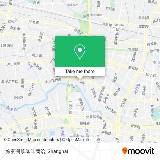 飨荟餐饮咖啡商洽 map