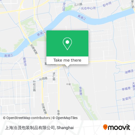 上海洽茂包装制品有限公司 map