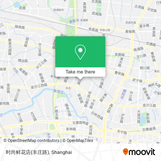 时尚鲜花店(丰庄路) map