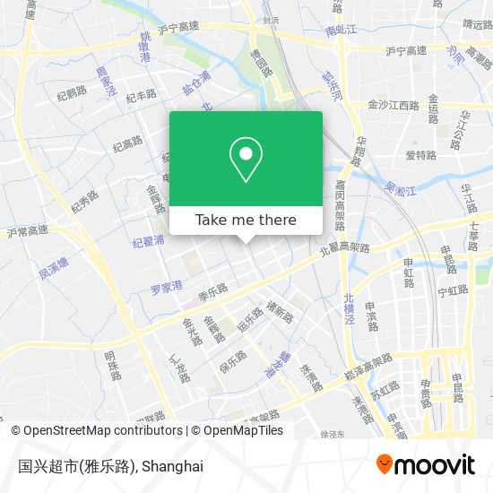 国兴超市(雅乐路) map