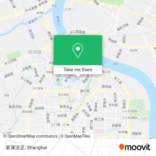 紫康浴足 map