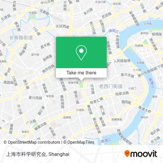 上海市科学研究会 map
