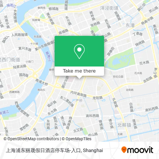 上海浦东丽晟假日酒店停车场-入口 map