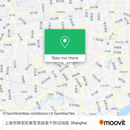 上海市静安区教育系统老干部活动室 map