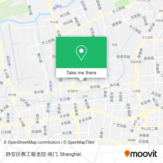 静安区教工敬老院-南门 map