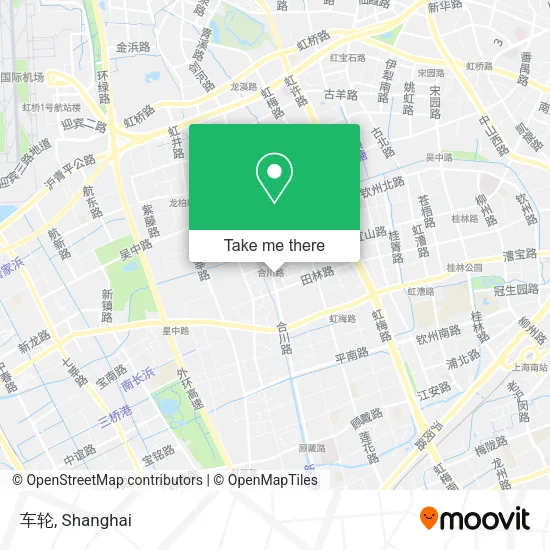 车轮 map