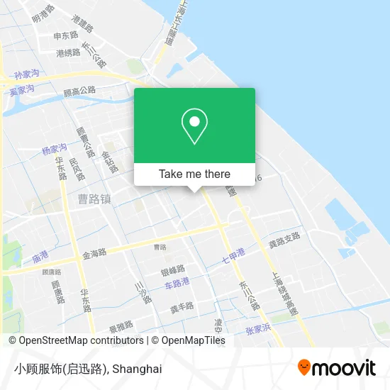 小顾服饰(启迅路) map