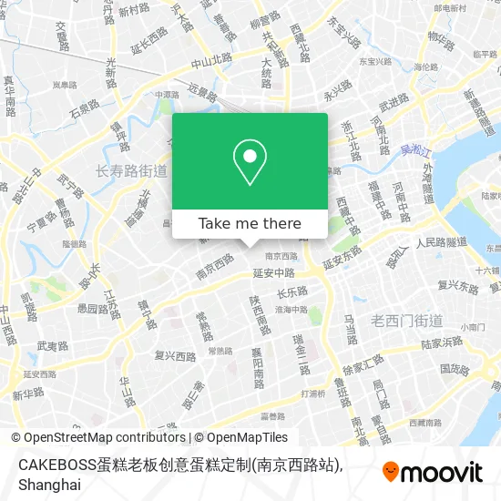 CAKEBOSS蛋糕老板创意蛋糕定制(南京西路站) map
