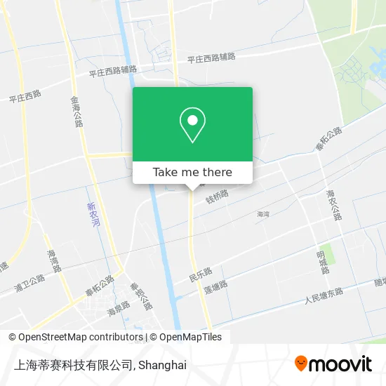 上海蒂赛科技有限公司 map