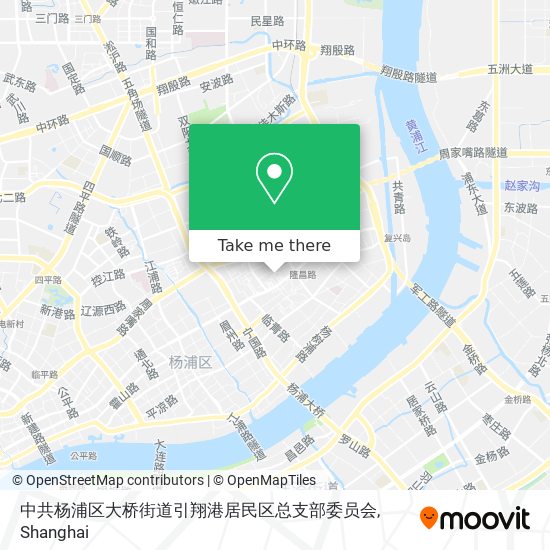 中共杨浦区大桥街道引翔港居民区总支部委员会 map