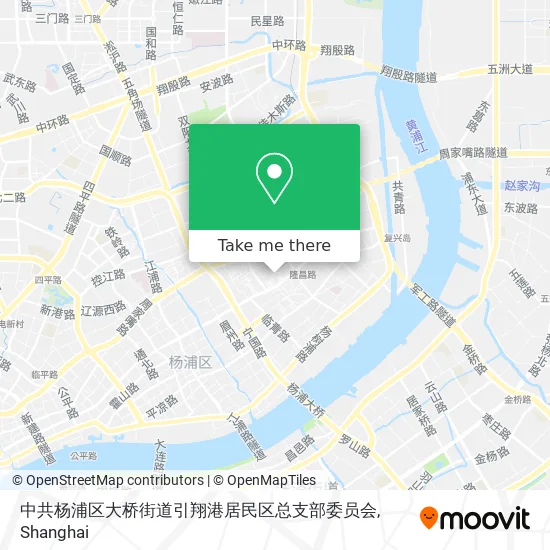 中共杨浦区大桥街道引翔港居民区总支部委员会 map