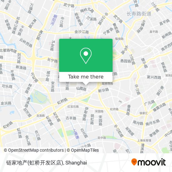 链家地产(虹桥开发区店) map