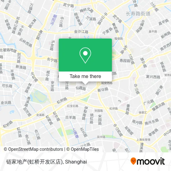 链家地产(虹桥开发区店) map