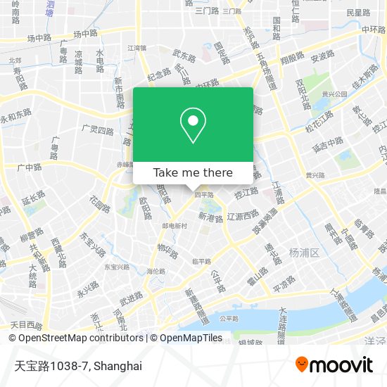 天宝路1038-7 map
