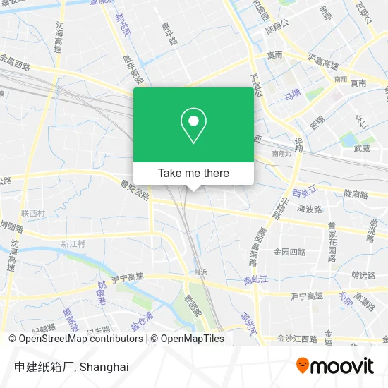 申建纸箱厂 map