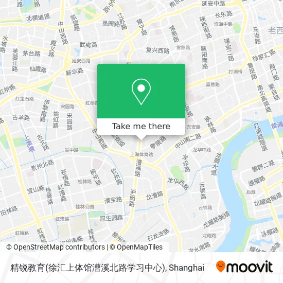 精锐教育(徐汇上体馆漕溪北路学习中心) map