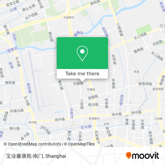 宝业馨康苑-南门 map