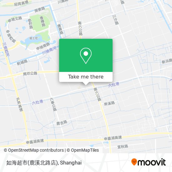 如海超市(鹿溪北路店) map