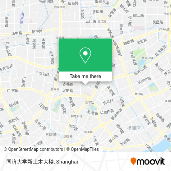 同济大学新土木大楼 map