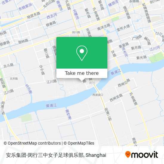 安乐集团-闵行三中女子足球俱乐部 map
