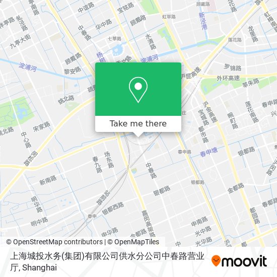 上海城投水务(集团)有限公司供水分公司中春路营业厅 map