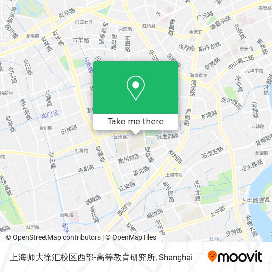 上海师大徐汇校区西部-高等教育研究所 map