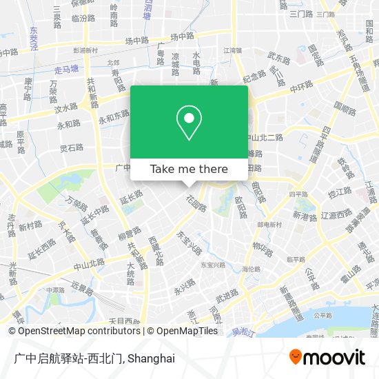 广中启航驿站-西北门 map