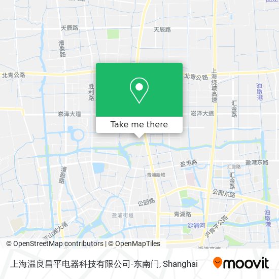 上海温良昌平电器科技有限公司-东南门 map