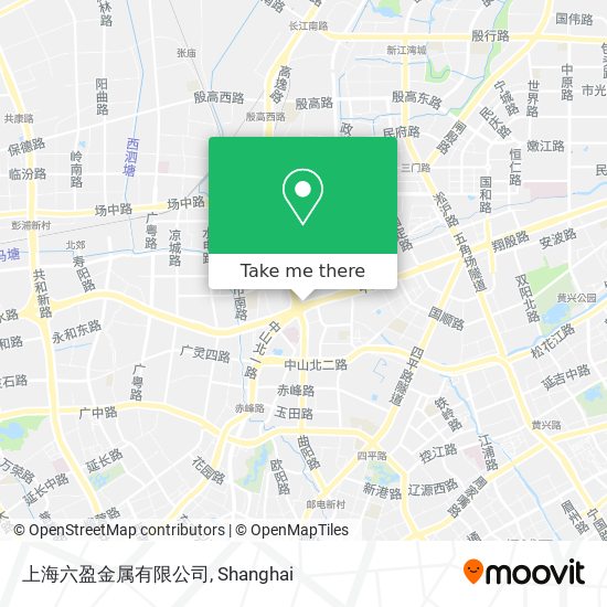 上海六盈金属有限公司 map