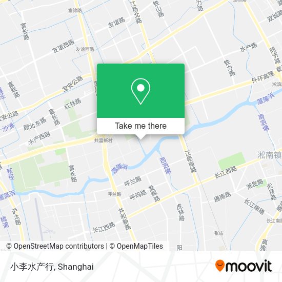 小李水产行 map