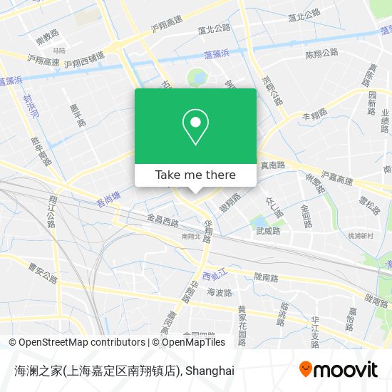 海澜之家(上海嘉定区南翔镇店) map