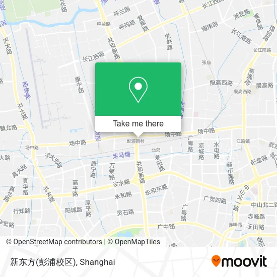 新东方(彭浦校区) map
