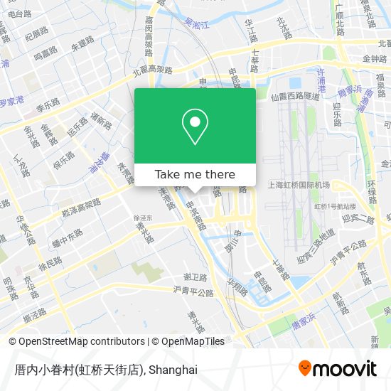 厝内小眷村(虹桥天街店) map