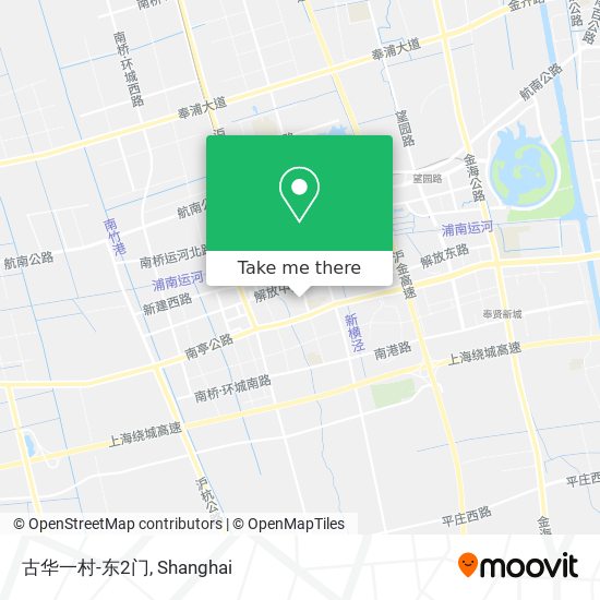 古华一村-东2门 map