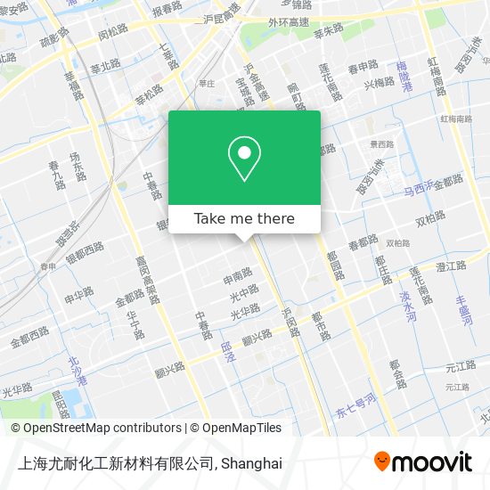 上海尤耐化工新材料有限公司 map
