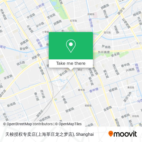 天梭授权专卖店(上海莘庄龙之梦店) map