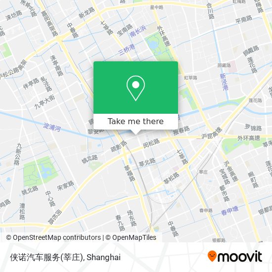 侠诺汽车服务(莘庄) map