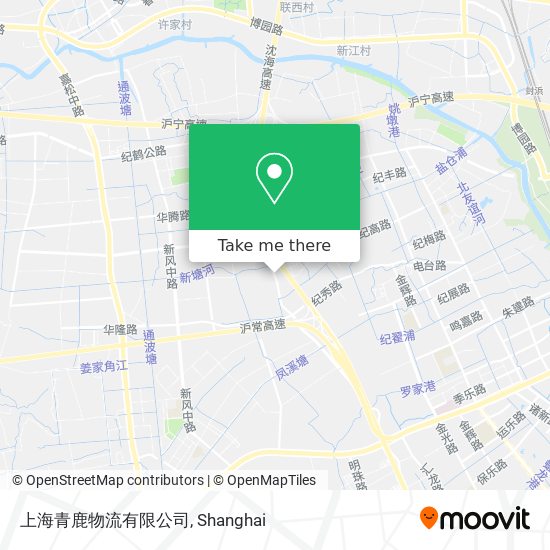 上海青鹿物流有限公司 map