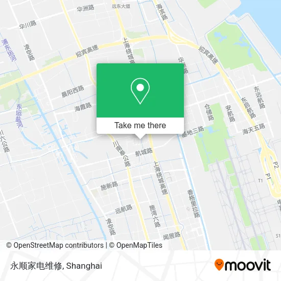永顺家电维修 map