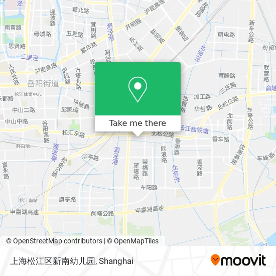 上海松江区新南幼儿园 map