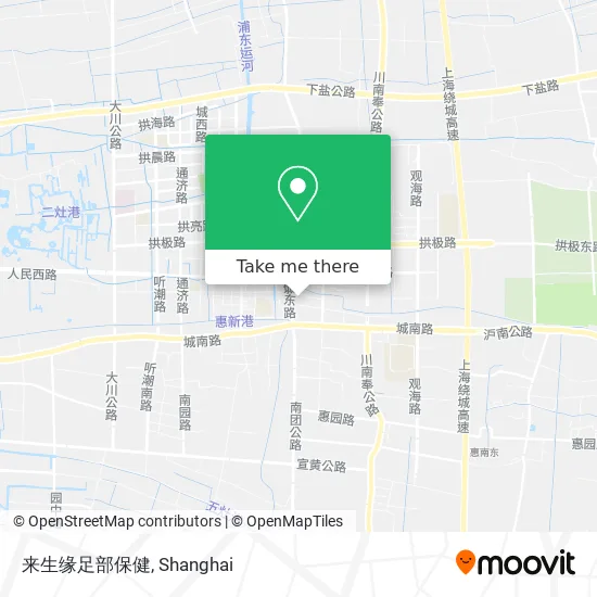 来生缘足部保健 map